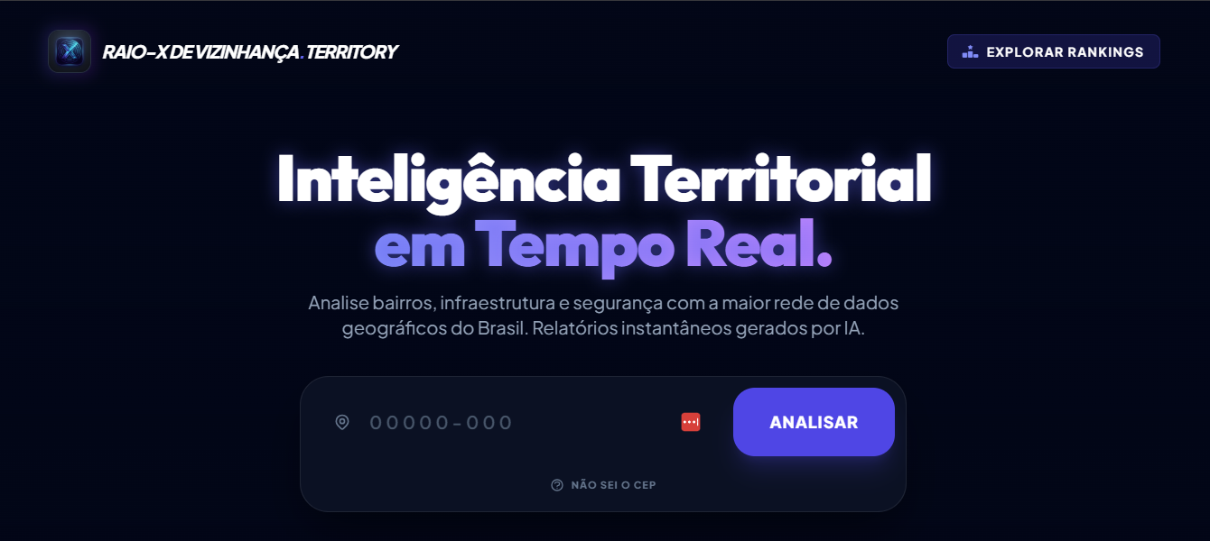 Raio-X de Vizinhança